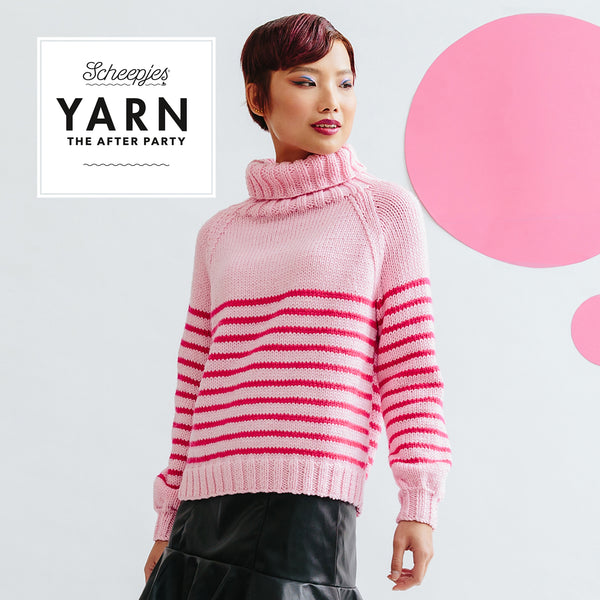 Breipakket Yarn the after party nr.128 Borderlines Jumper