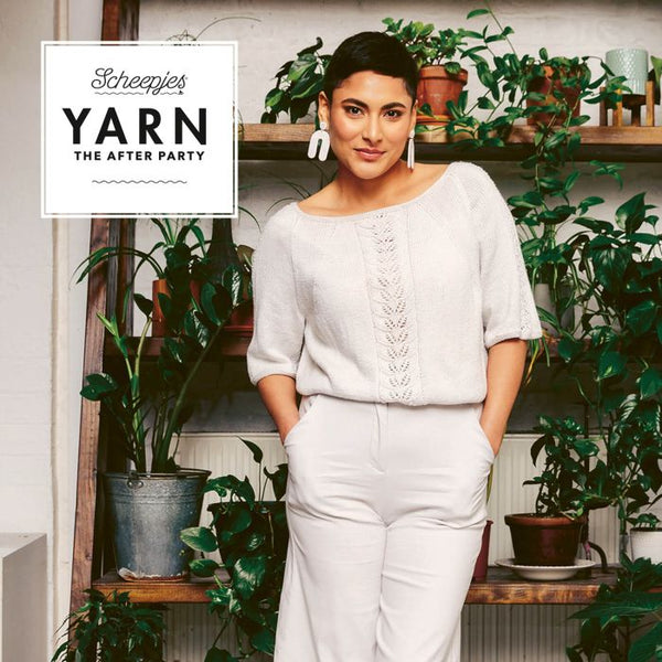 Breipakket Yarn the after party nr.104 Column of leaves top