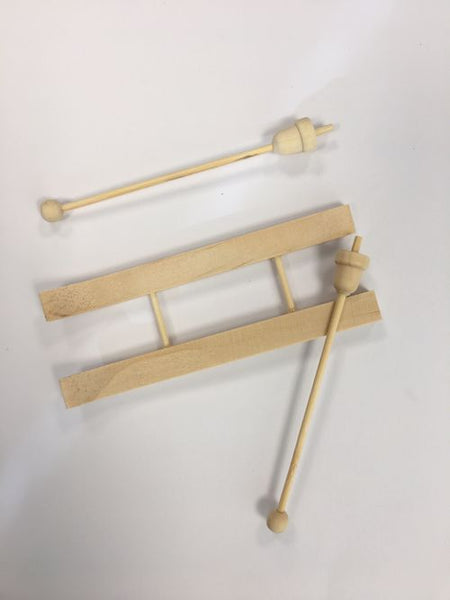 Houten ski's voor (kleine) Funny's