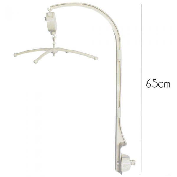 Muziekmobiel voor baby's wit