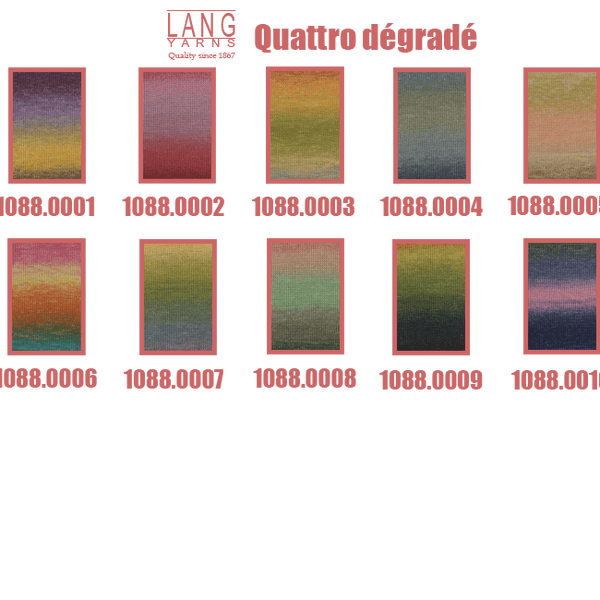 Lang Yarns Quattro Dégradé