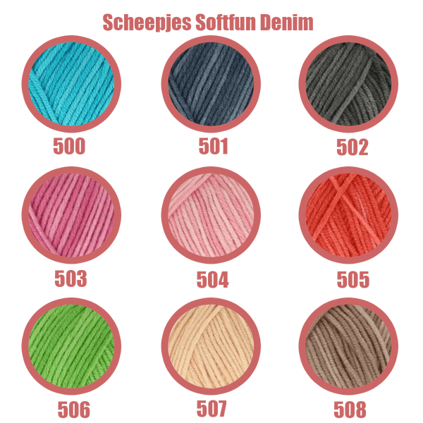 Scheepjes Softfun Denim 50g