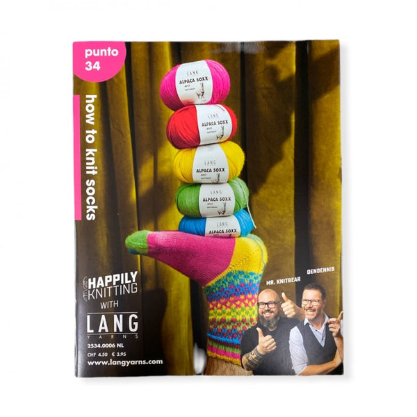 Lang Yarns Punto 34 - How to knit socks