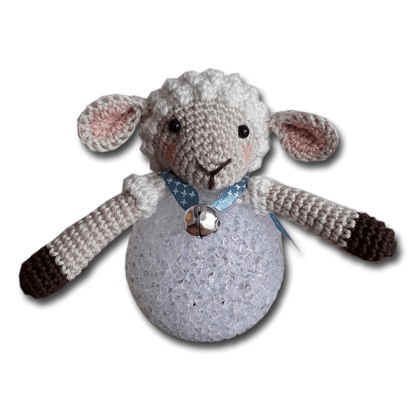 Led lichtbal 8cm lammetje