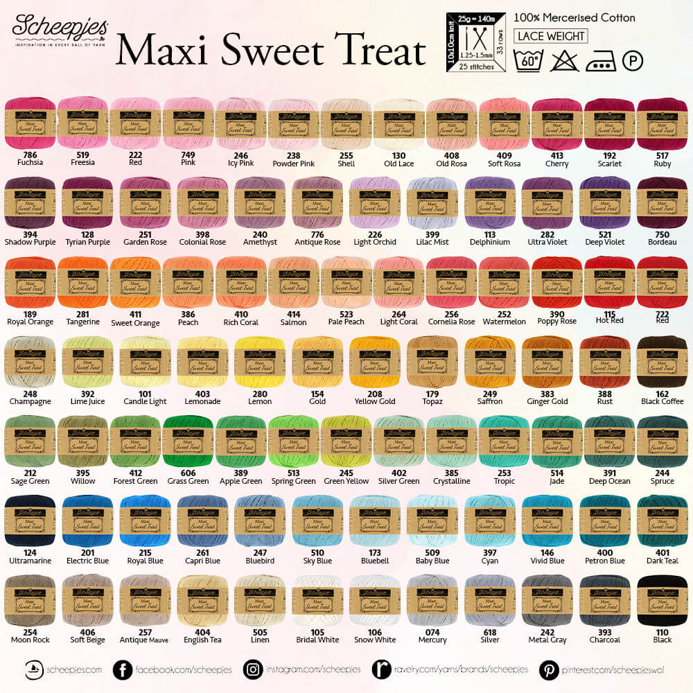 Scheepjes Maxi sweet treat 25g