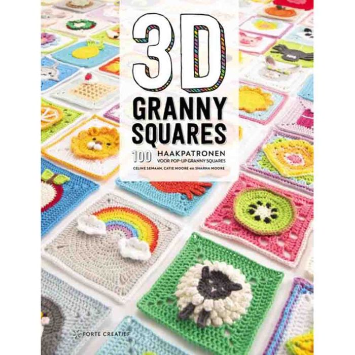 3D Granny squares - Semaan, Moore en Moore