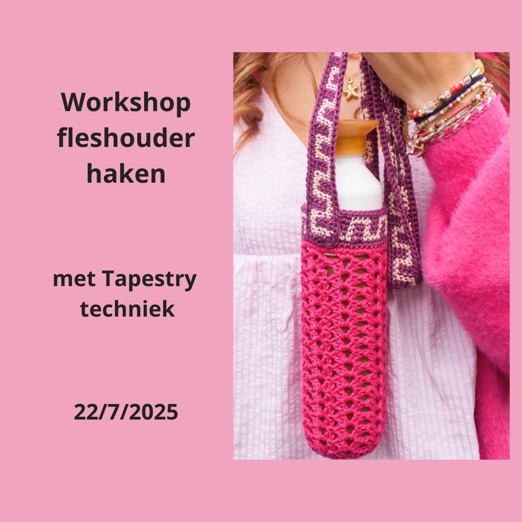 22/7/2025: Fleshouder haken met Tapestry techniek