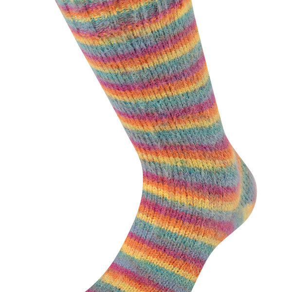 Lana Grossa Cosy Socks Multi Stripes 100g