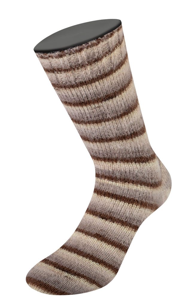 Lana Grossa Cosy Socks Soft Stripes 100g