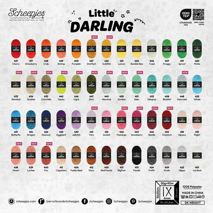Scheepjes Little darling 50g