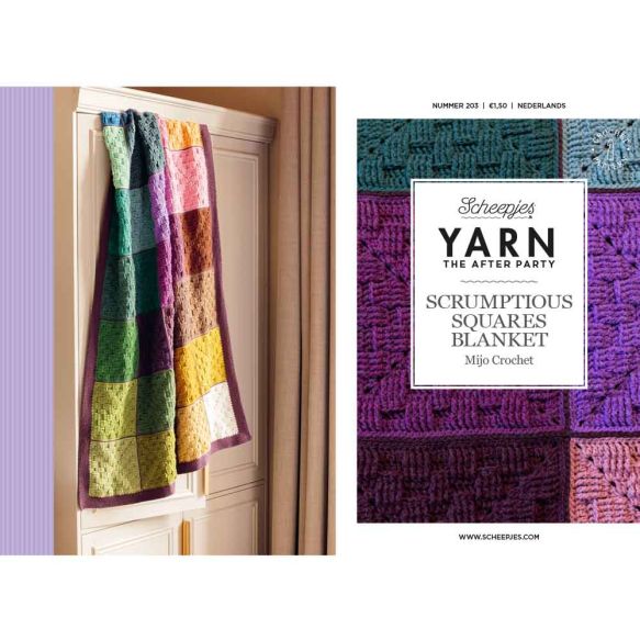Yarn The After Party 203 - Scrumptious Squares Blanket