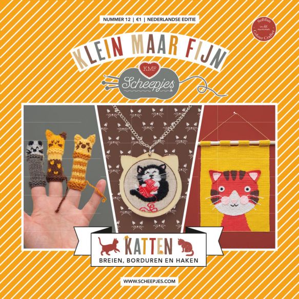 Scheepjes Klein maar fijn nr.12 - Katten