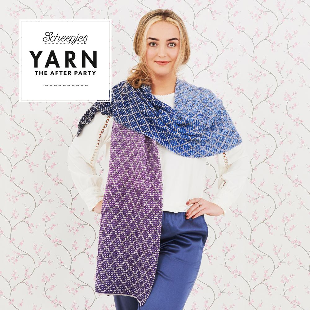 Yarn The After Party nr. 71 Lavender Trellis Wrap