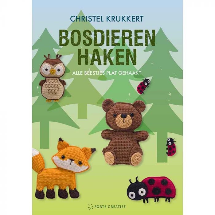 Bosdieren haken - Christel Krukkert