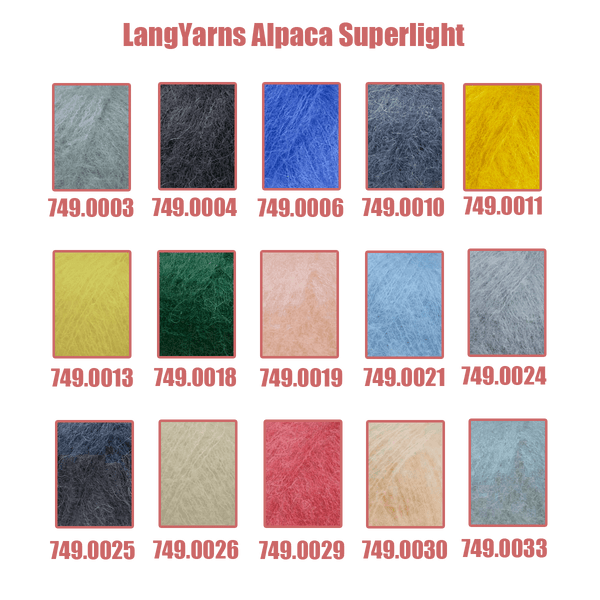 Lang Yarns Alpaca Superlight