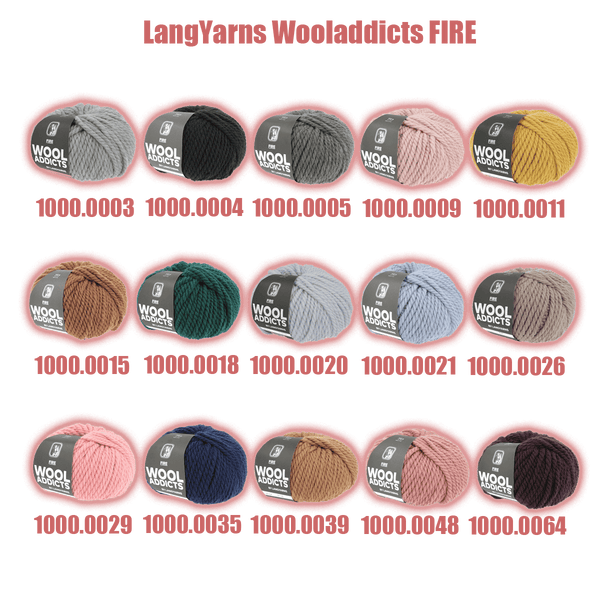 Wooladdicts Fire 100g