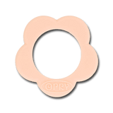 Opry siliconen bijring bloem 40mm