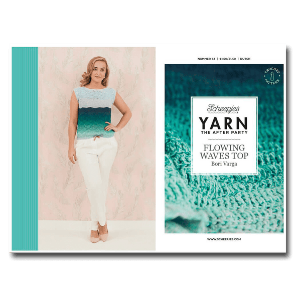 Flowing waves top haakpakket - Inclusief gratis haakpatroon