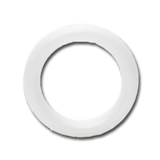 Opry siliconen bijtring rond 65mm