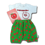 Romper met korte mouwen Oogappelke
