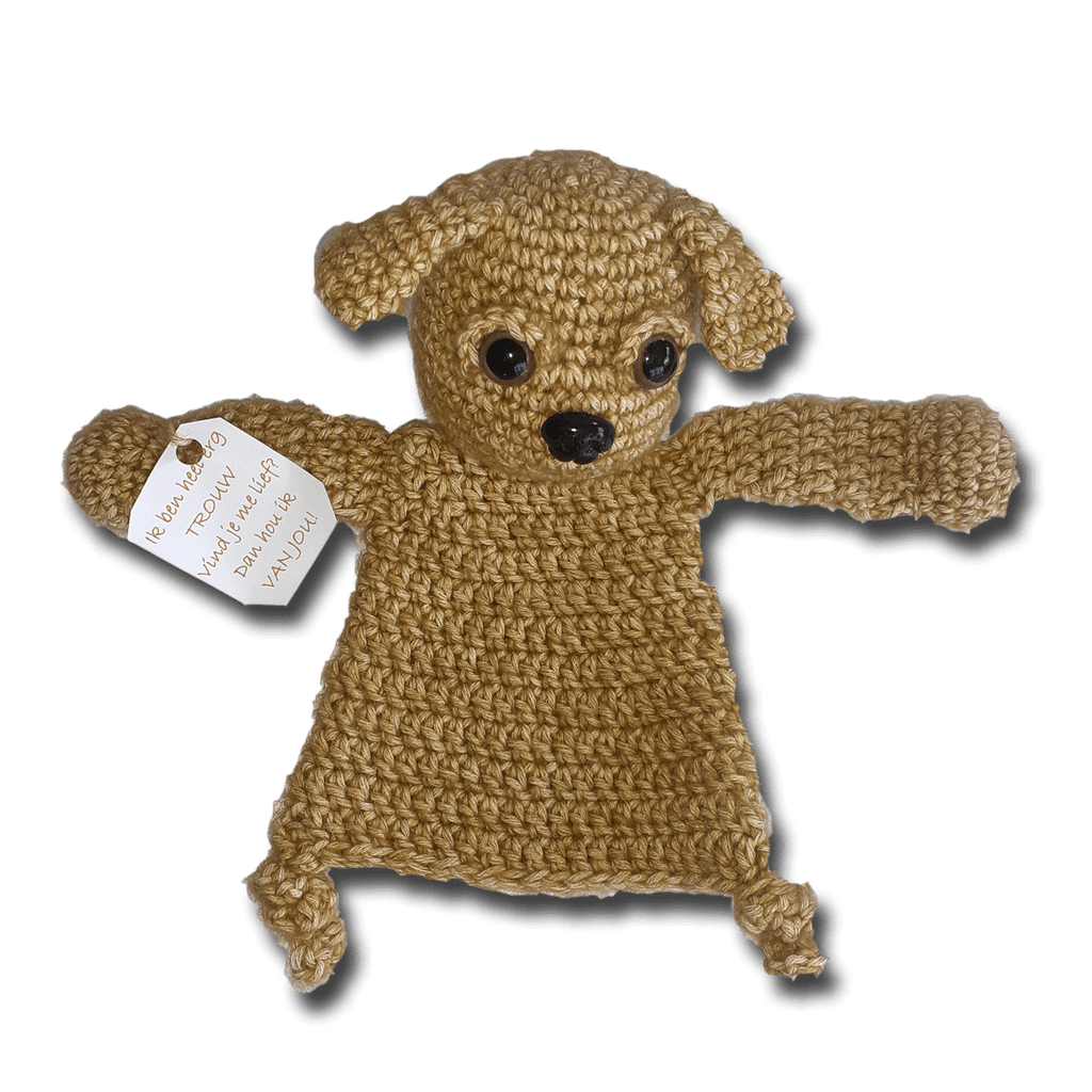 Lappenpop hond