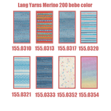 Lang Yarns Merino 200 Bébé color 50g