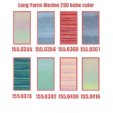 Lang Yarns Merino 200 Bébé color 50g