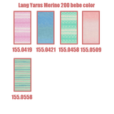 Lang Yarns Merino 200 Bébé color 50g