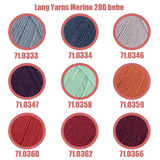 Lang Yarns Merino 200 Bébé 50g