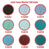 Lang Yarns Merino 200 Bébé 50g