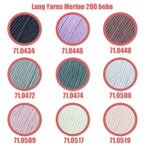 Lang Yarns Merino 200 Bébé 50g