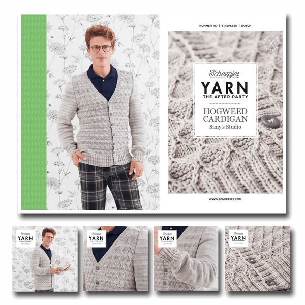 Yarn the after party nr. 107 Hogweed cardigan