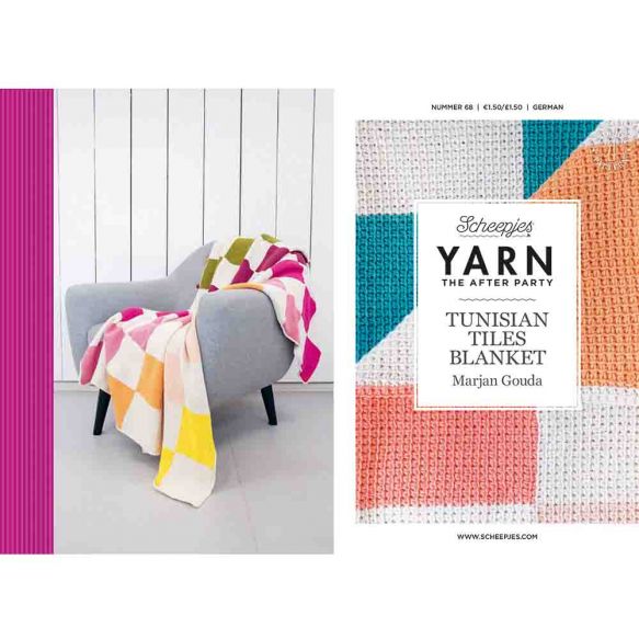 Haakpakket Tunisian Tiles Banklet