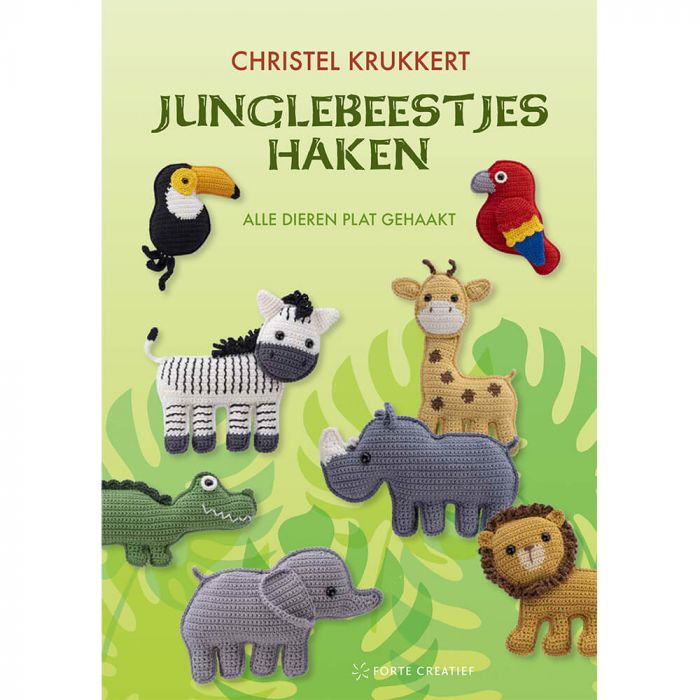 Junglebeestjes haken - Christel Krukkert