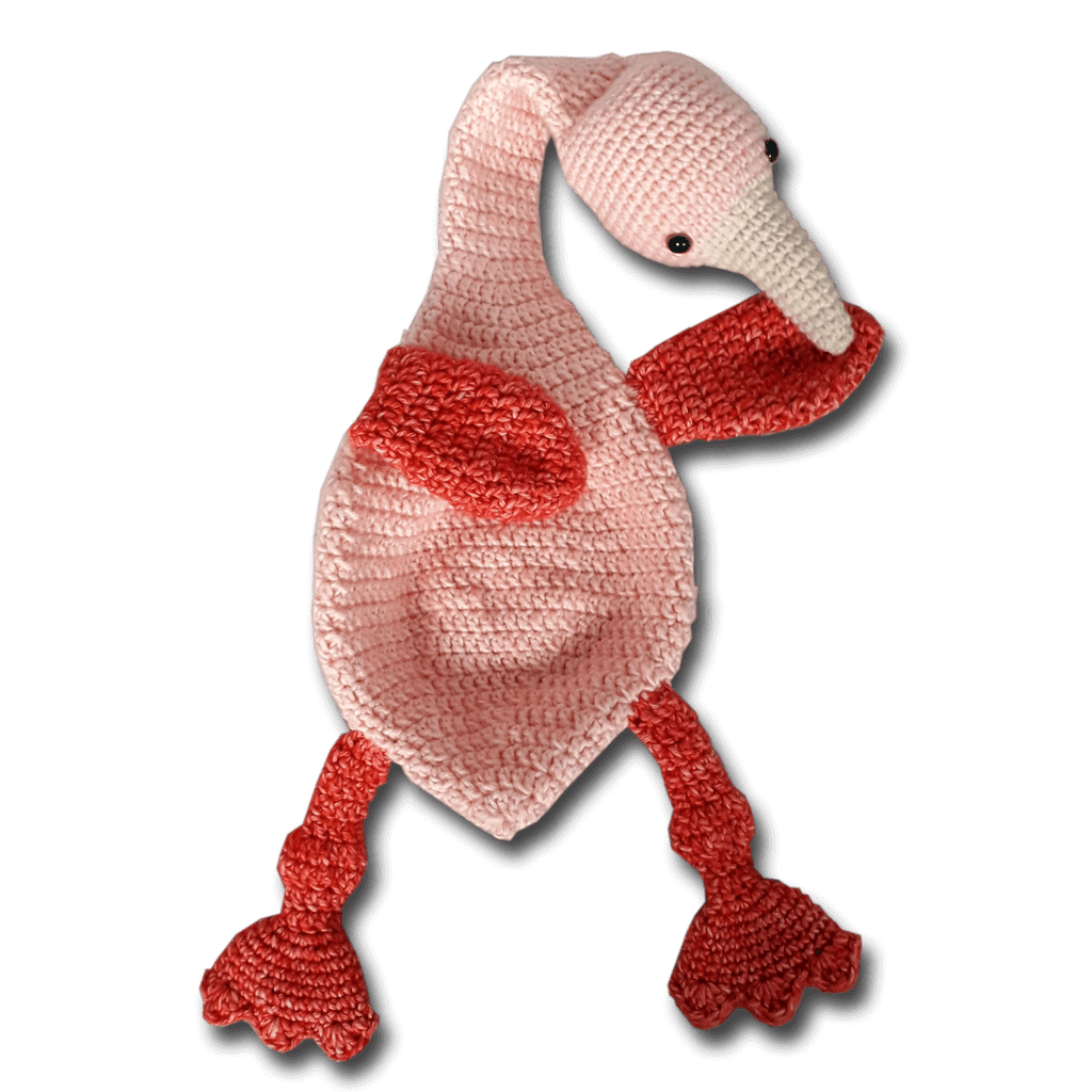 Lappenpop flamingo