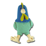 Knuffel bonte kip