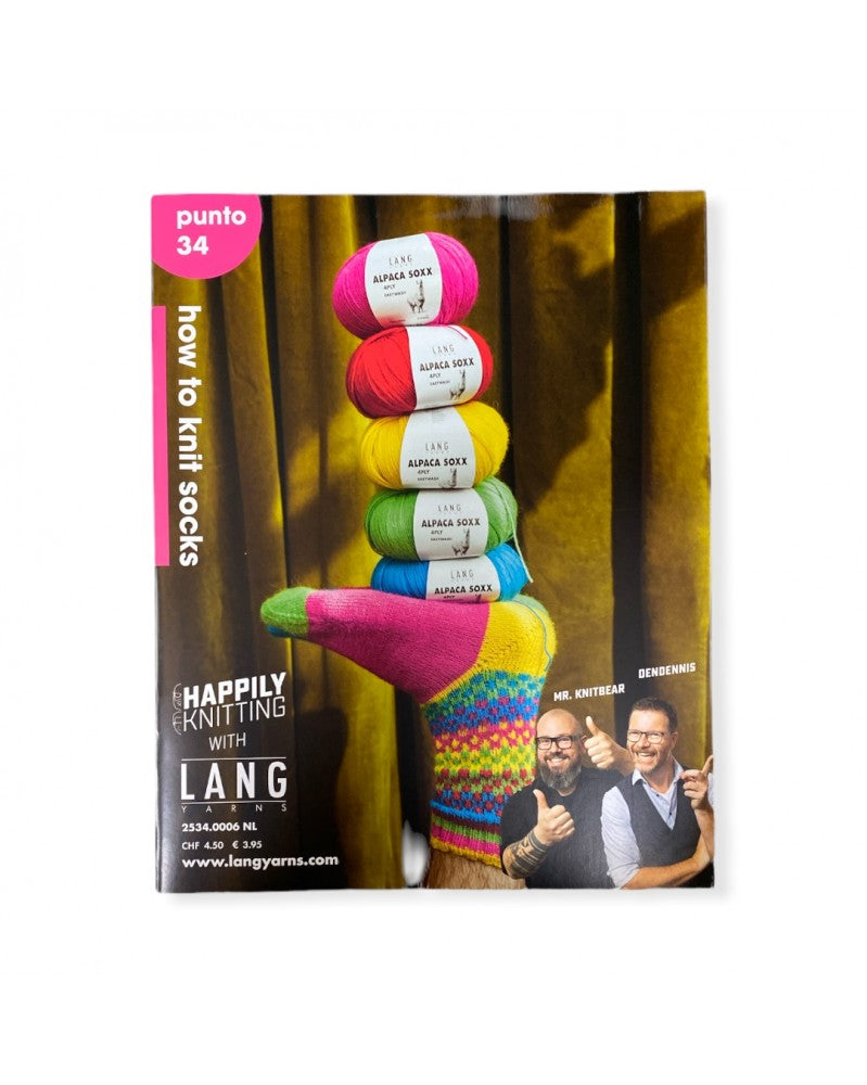 Lang Yarns Punto 34 - How to knit socks