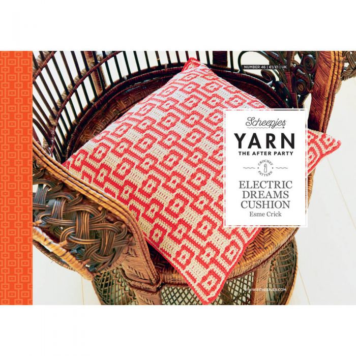 Yarn The After Party nr. 46 Electric dreams cushion